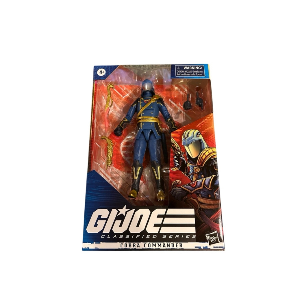 G.I. Joe Cobra Commander Action Figure 6 inch Blue